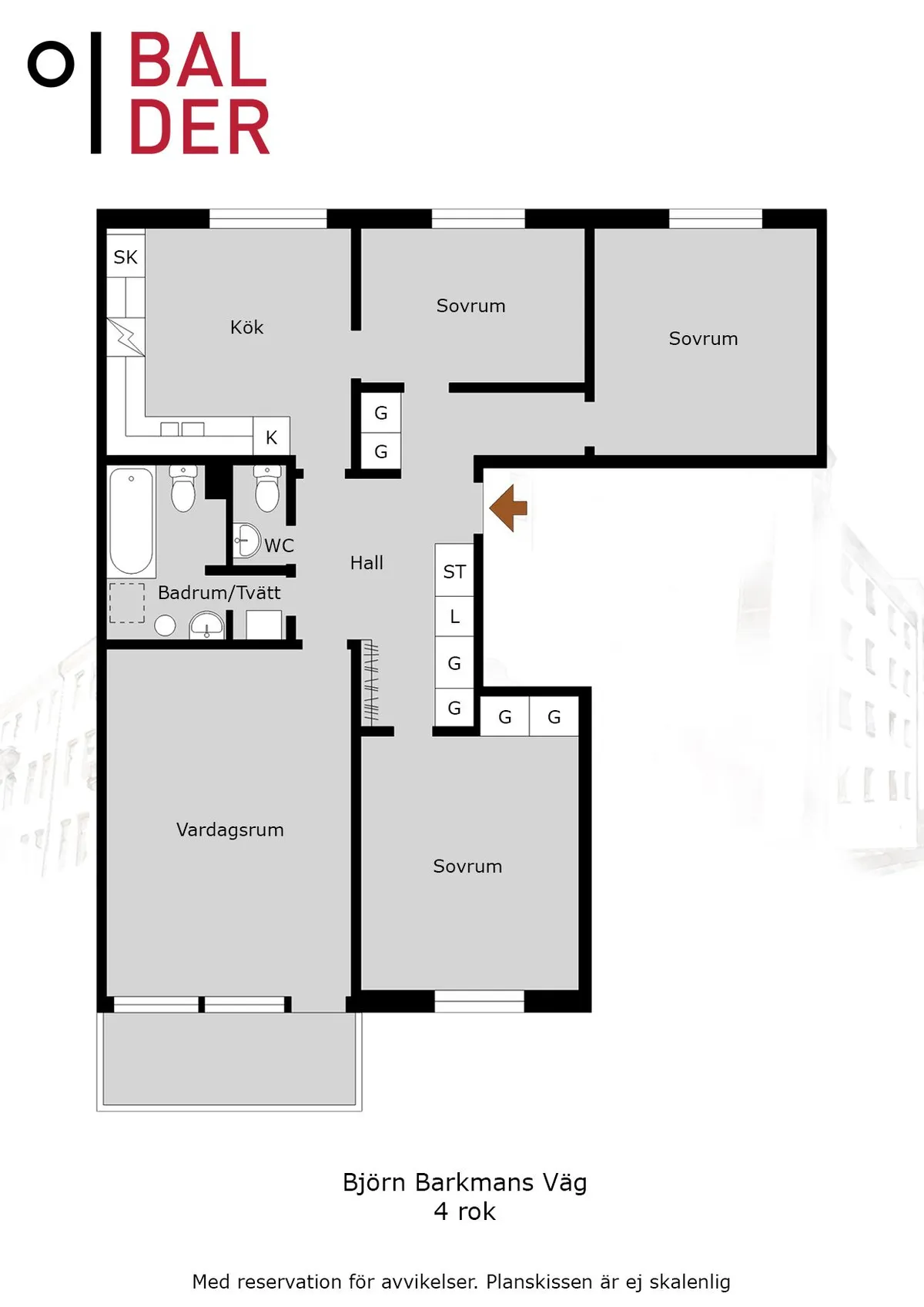 Hyreslägenhet på Ösmo i osmo