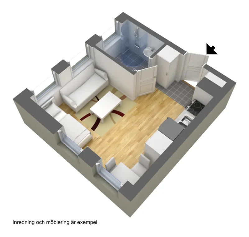 Hyreslägenhet på Borås i boras