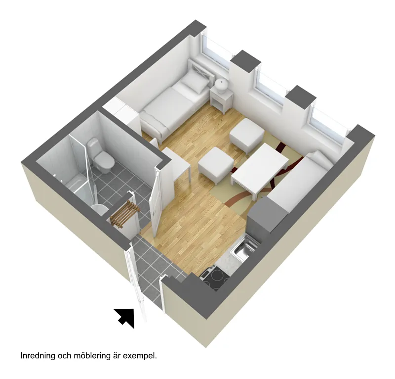 Hyreslägenhet på Borås i boras