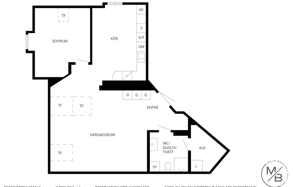 Hyreslägenhet på Växjö i vaxjo