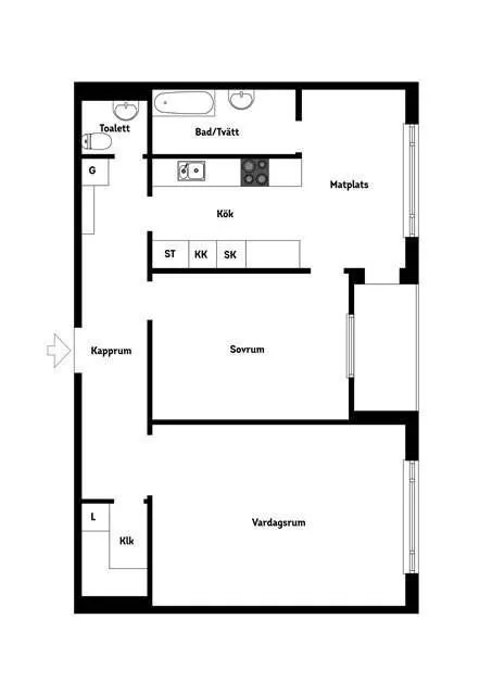Hyreslägenhet på Sundbyberg i sundbyberg