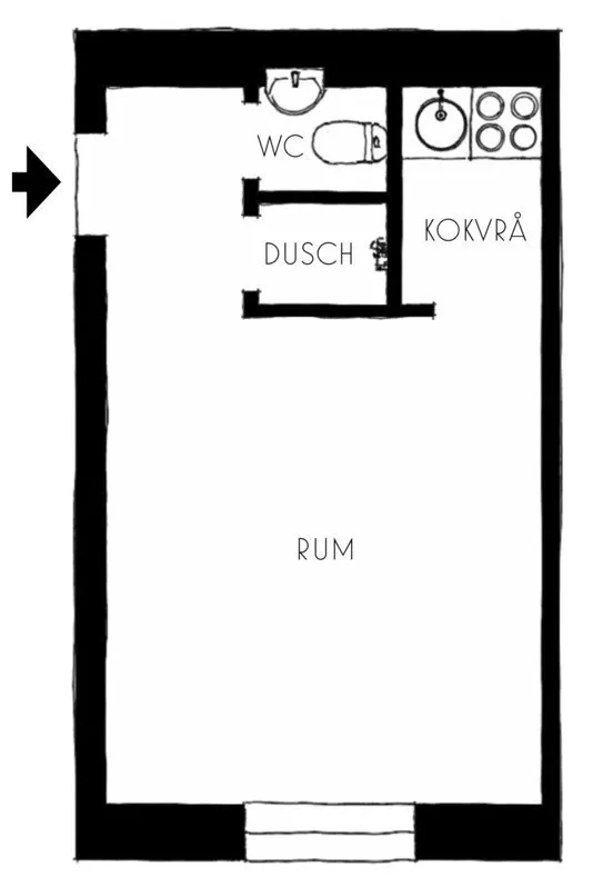 Hyreslägenhet på Stockholm i stockholm