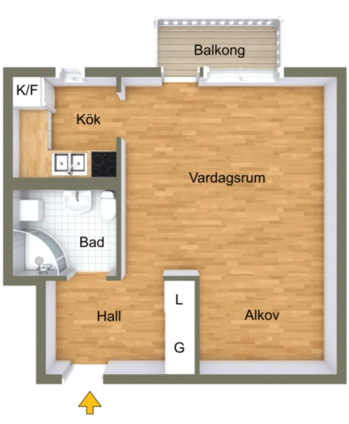Hyreslägenhet på Södertälje i sodertalje