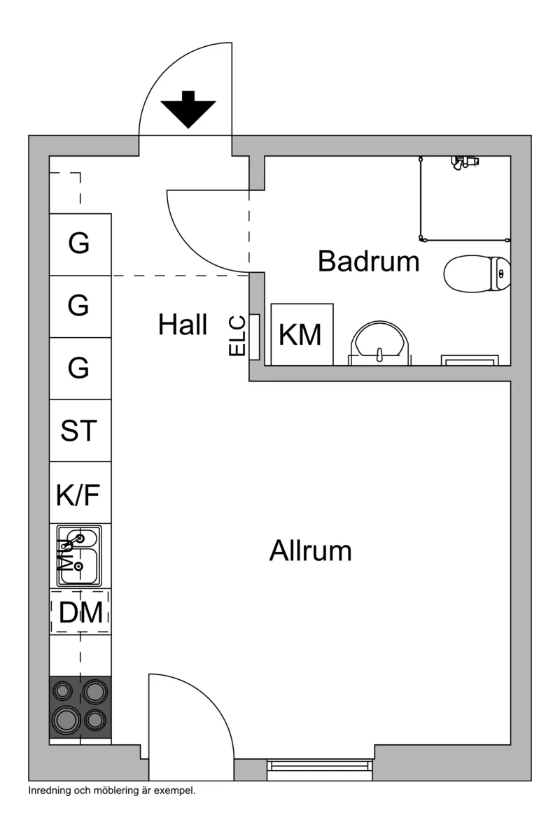 Hyreslägenhet på Halmstad i halmstad