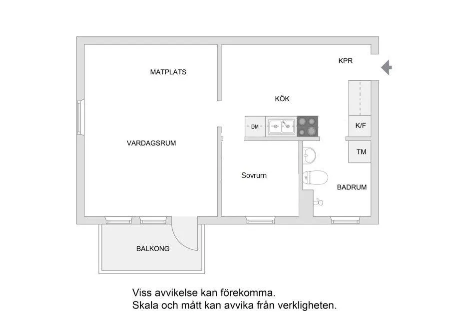 Hyreslägenhet på Kista i kista