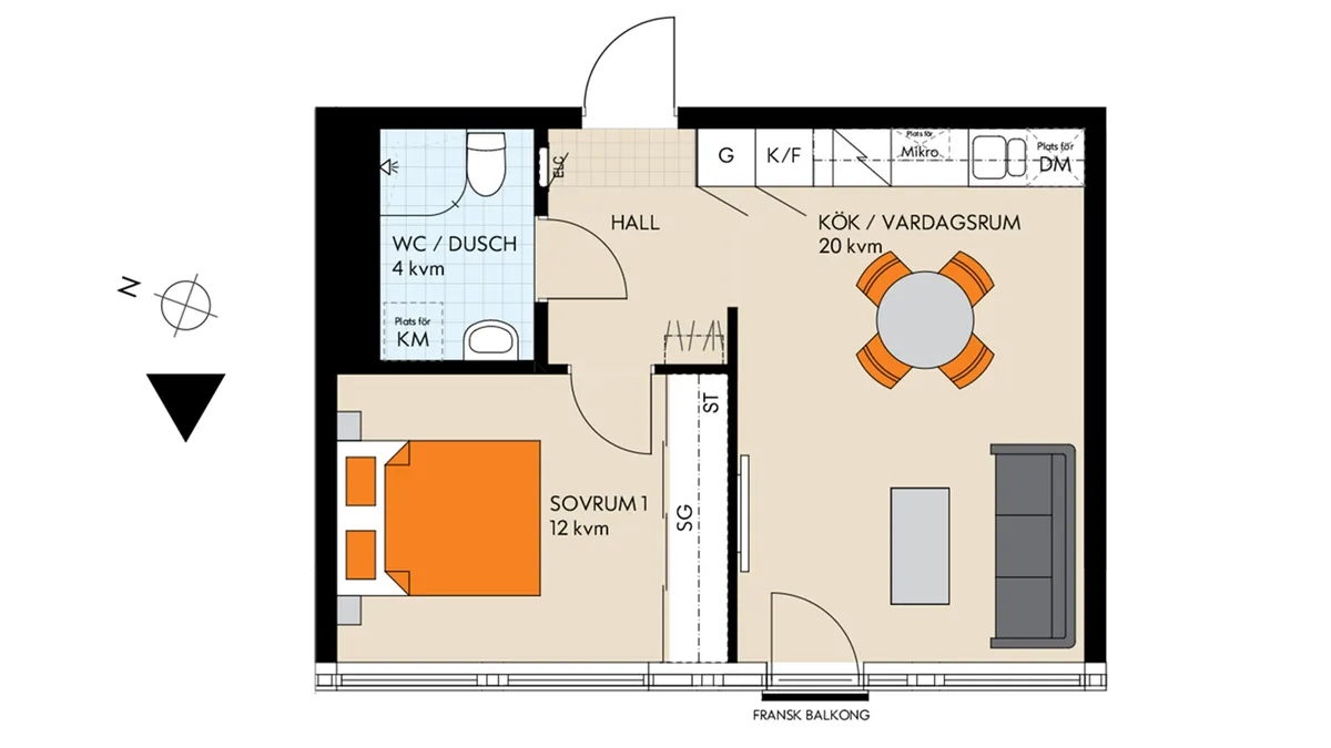 Hyreslägenhet på Västerås i vasteras