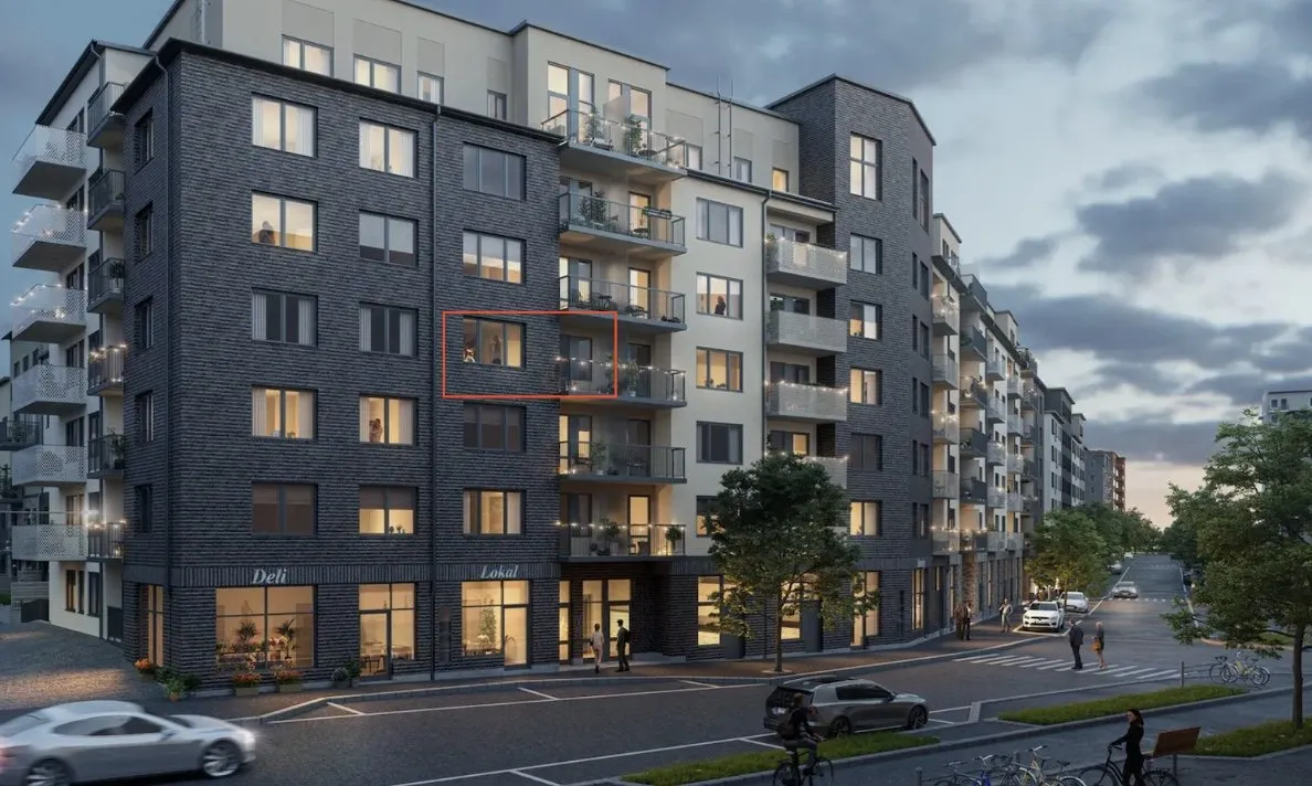 Hyreslägenhet på Täby i taby