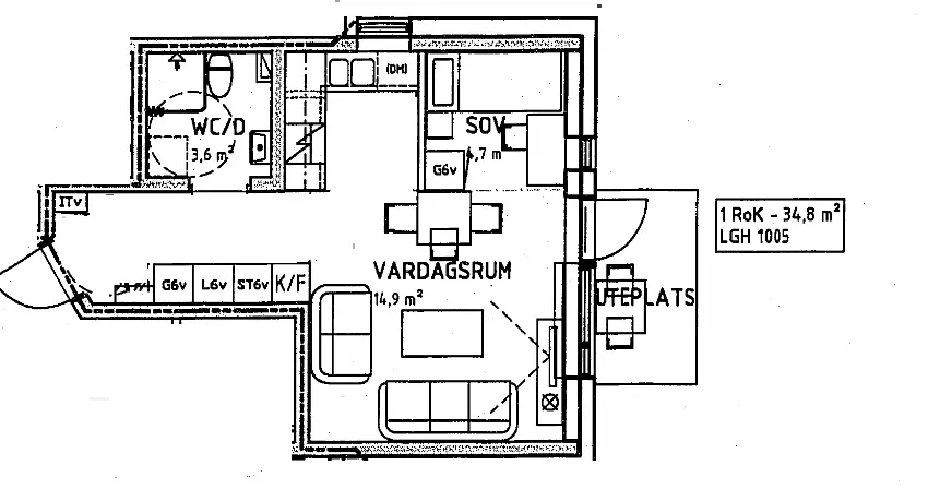Hyreslägenhet på Borlänge i borlange