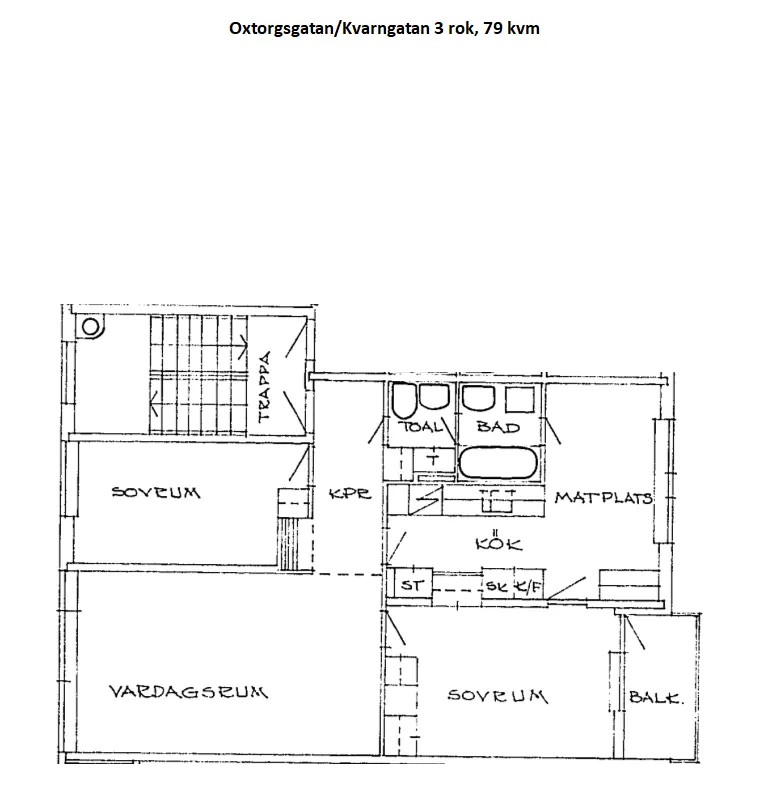 Hyreslägenhet på Söderhamn i soderhamn