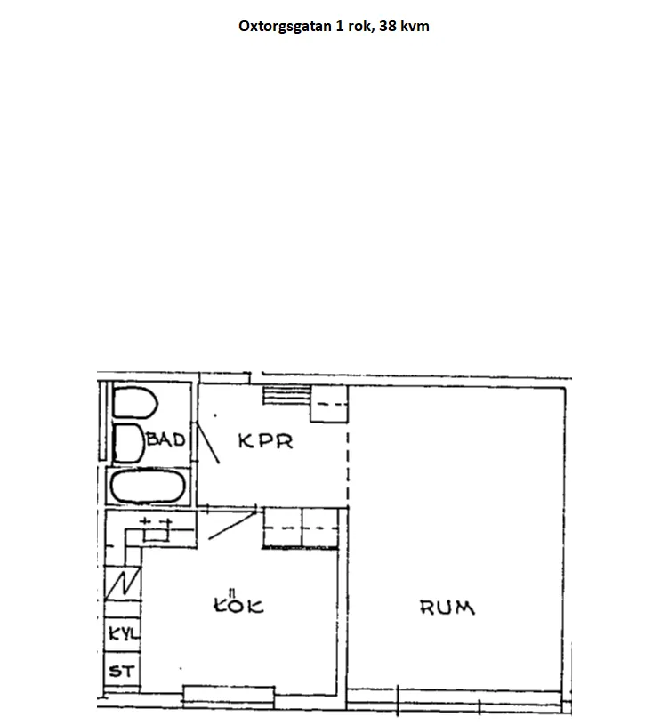 Hyreslägenhet på Söderhamn i soderhamn