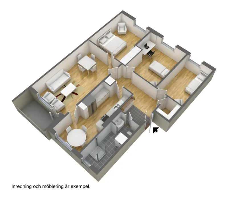 Hyreslägenhet på Skövde i skovde