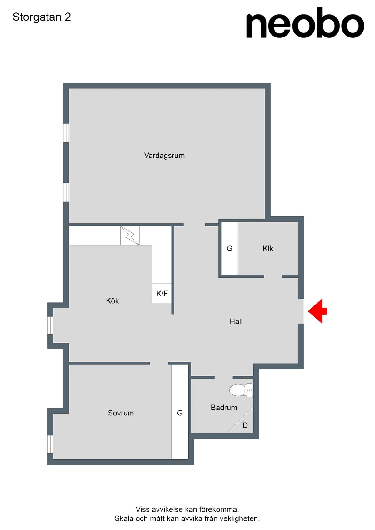 Hyreslägenhet på Sundsvall i sundsvall