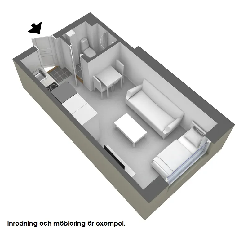 Hyreslägenhet på Borås i boras