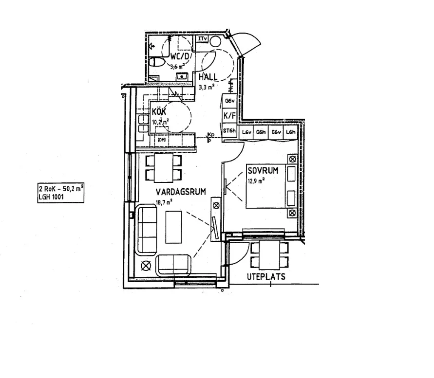 Hyreslägenhet på Borlänge i borlange
