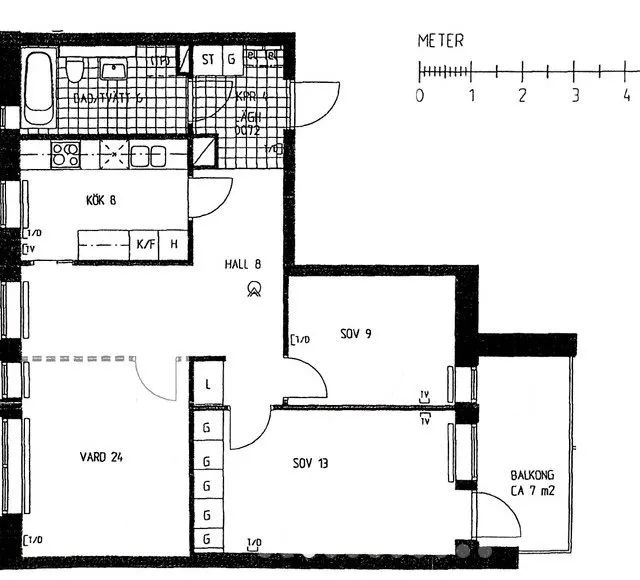 Hyreslägenhet på Stockholm i stockholm