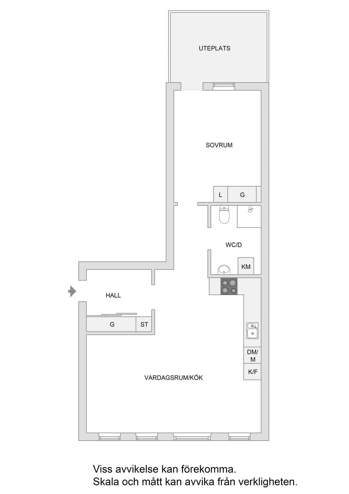 Hyreslägenhet på Sundbyberg i sundbyberg