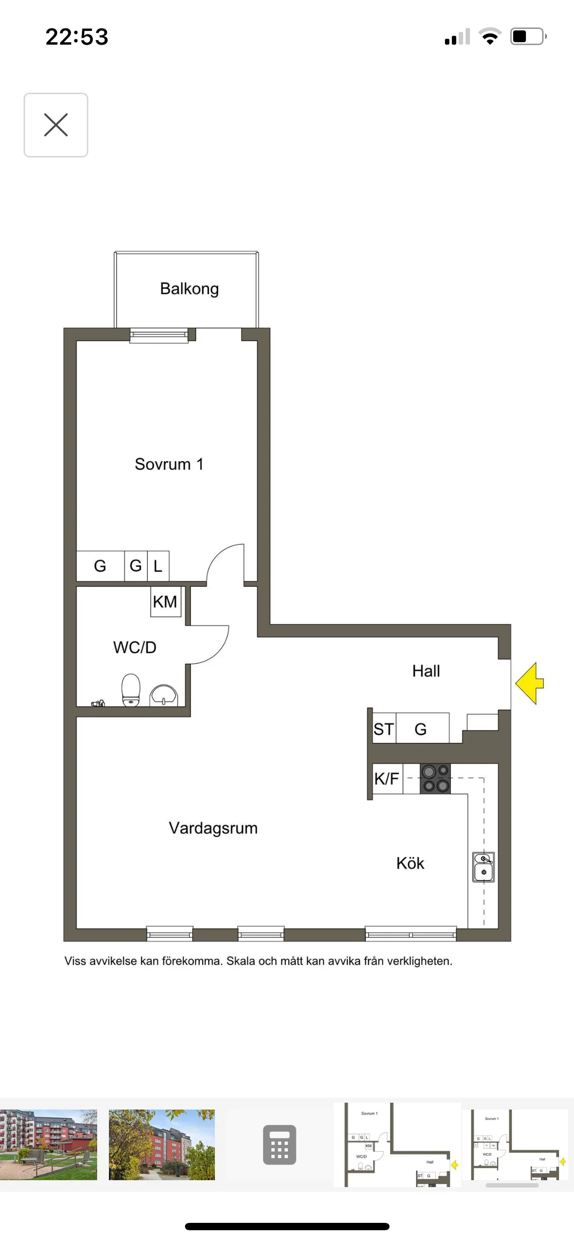 Hyreslägenhet på Malmö i malmo