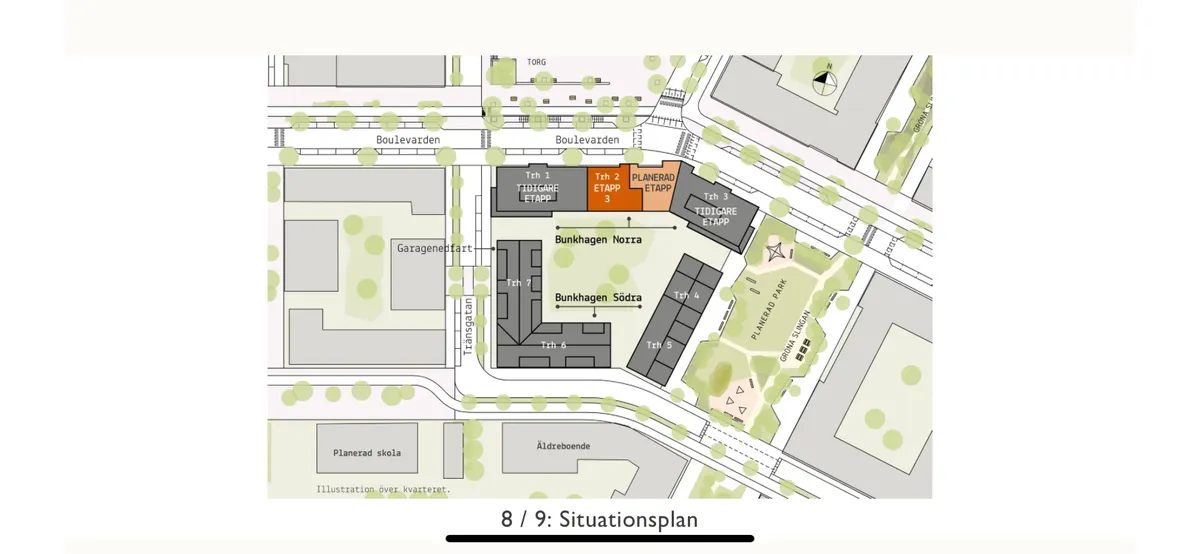 Hyreslägenhet på Täby i taby