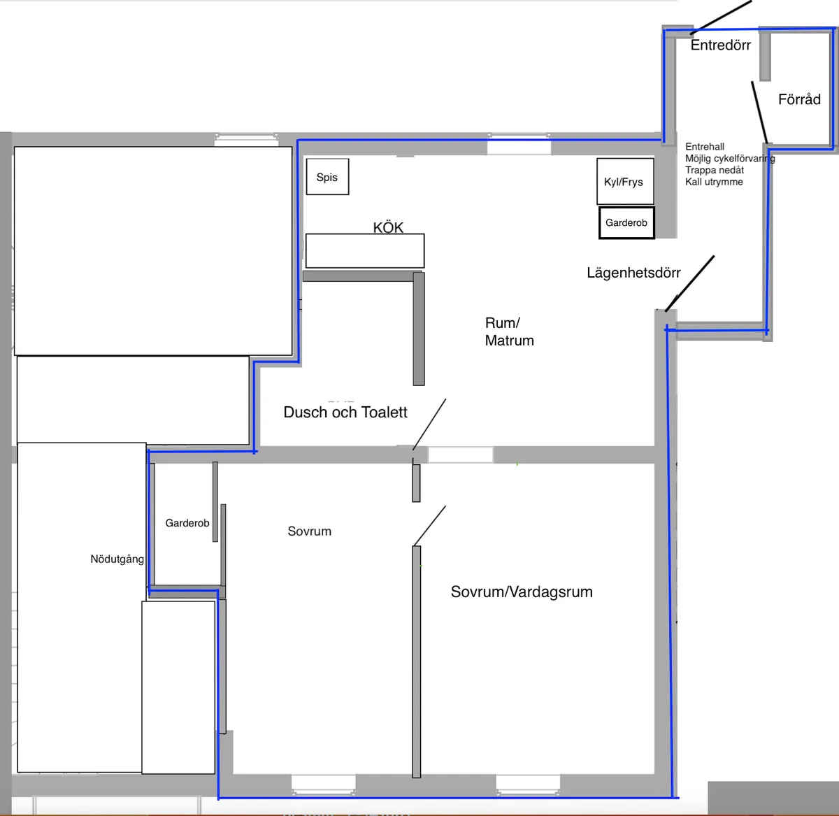 Hyreslägenhet på Uppsala i uppsala