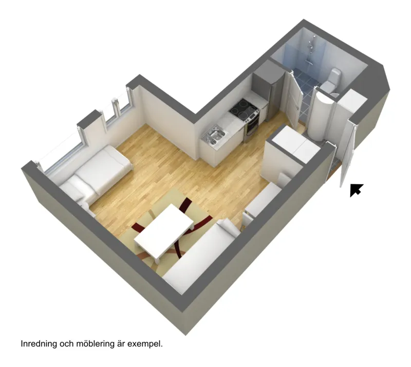Hyreslägenhet på Halmstad i halmstad