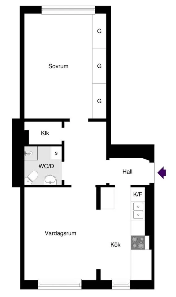 Hyreslägenhet på Sundbyberg i sundbyberg