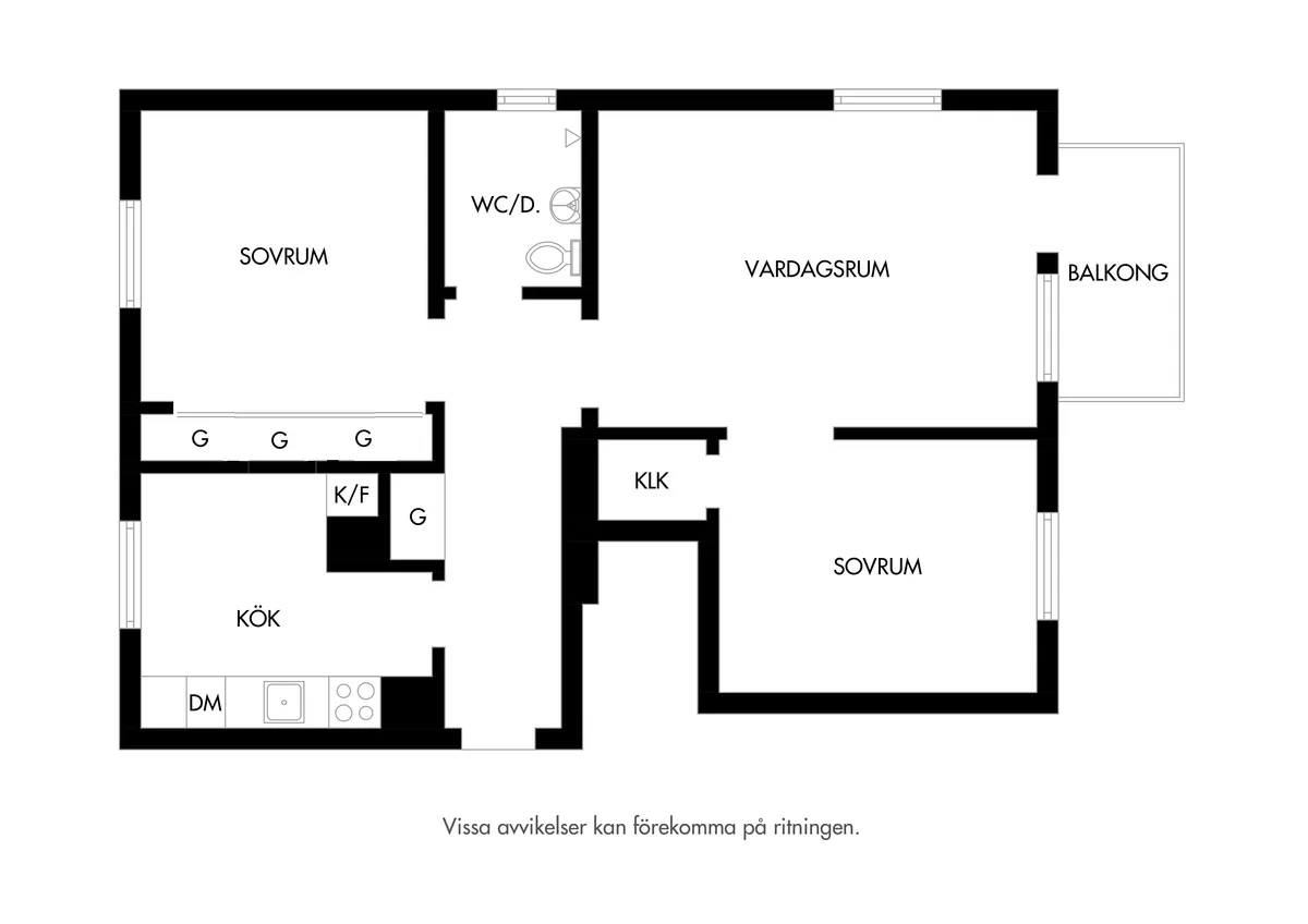 Hyreslägenhet på Klagstorp i klagstorp