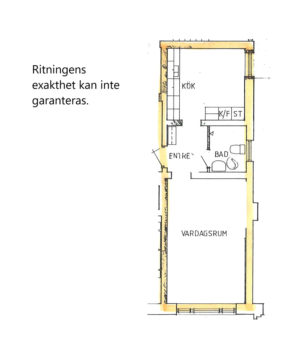 Hyreslägenhet på Kalmar i kalmar