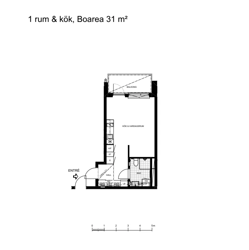 Hyreslägenhet på Täby i taby