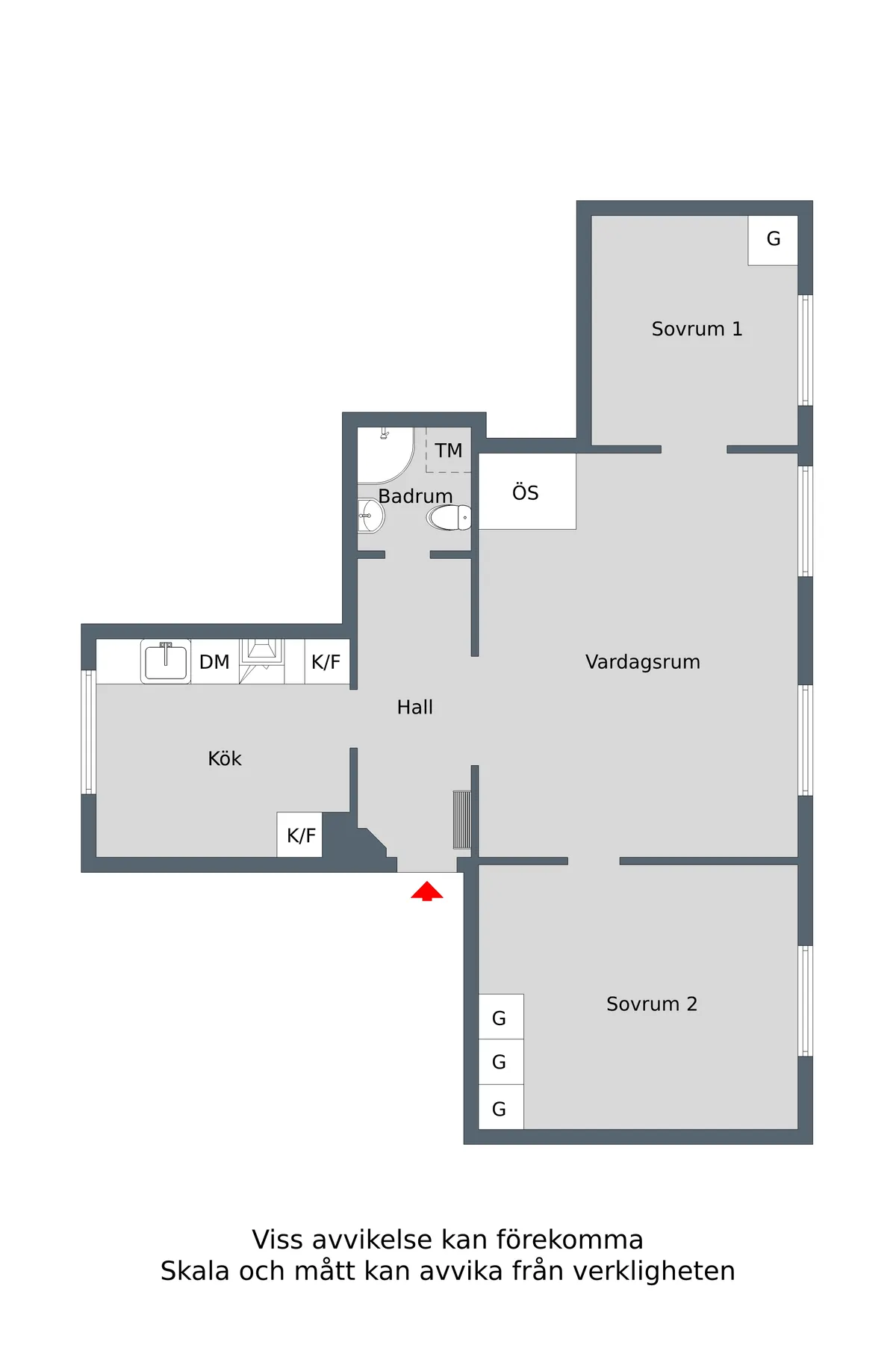 Hyreslägenhet på Köping i koping