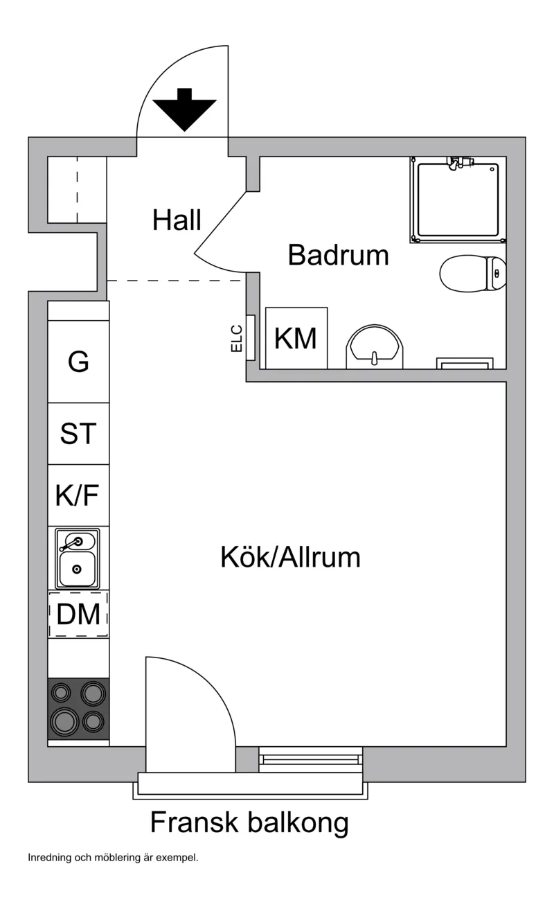 Hyreslägenhet på Halmstad i halmstad