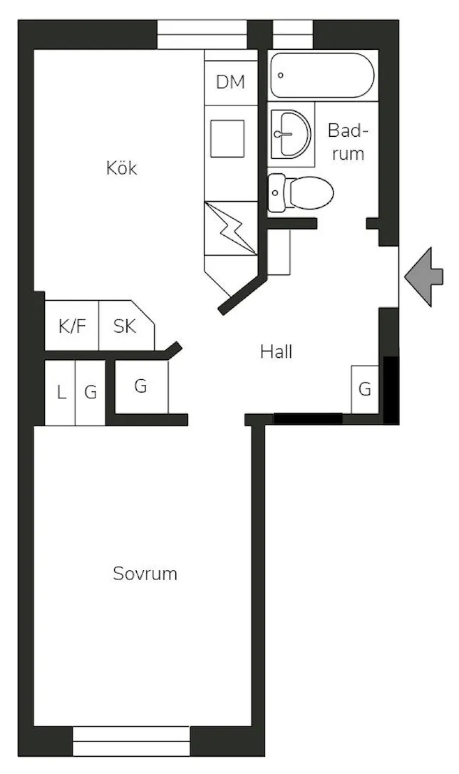 Hyreslägenhet på Stockholm i stockholm