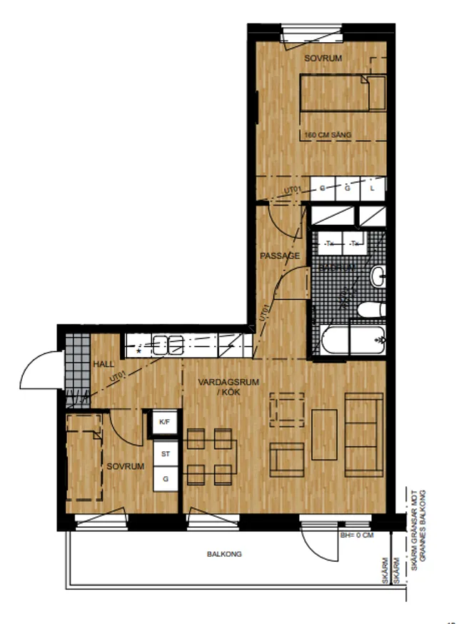 Hyreslägenhet på Kista i kista