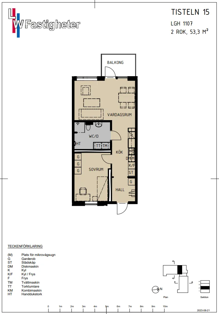 Hyreslägenhet på Kalmar i kalmar