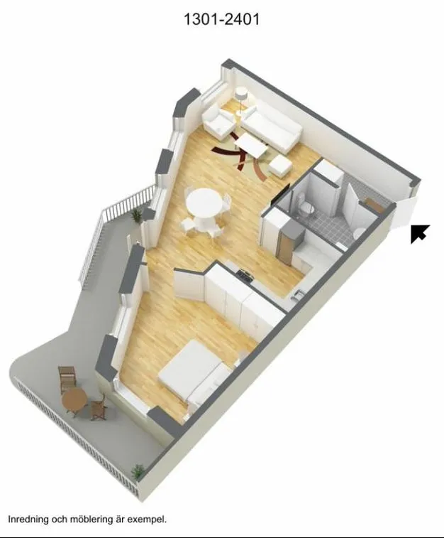 Hyreslägenhet på Halmstad i halmstad