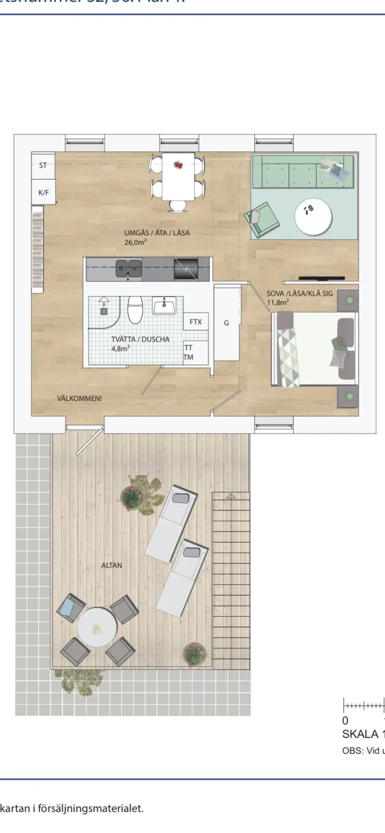 Hyreslägenhet på Uppsala i uppsala