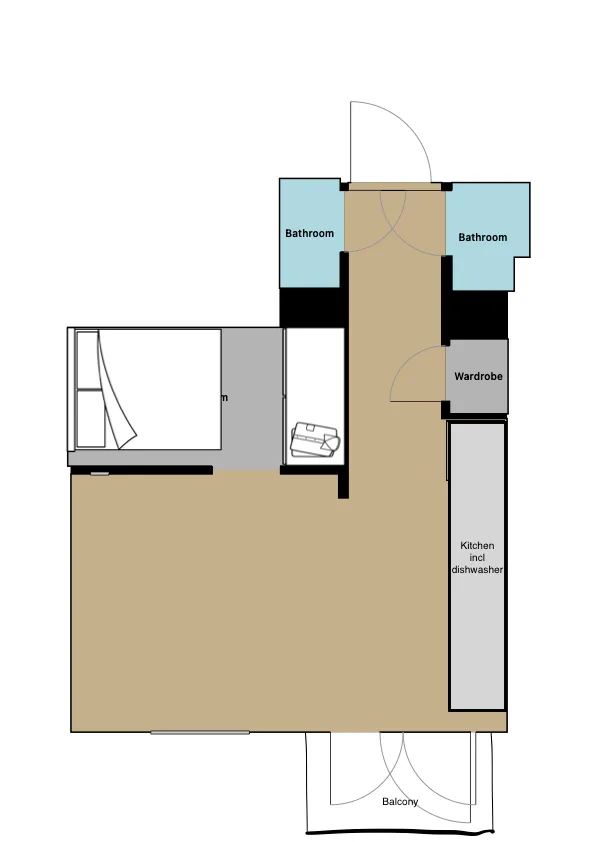 Hyreslägenhet på Stockholm i stockholm