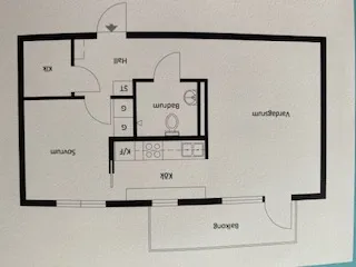 Hyreslägenhet på Bromma i bromma