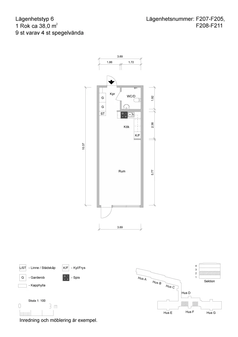 Hyreslägenhet på Jönköping i jonkoping