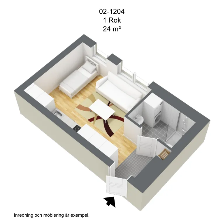 Hyreslägenhet på Stockholm i stockholm