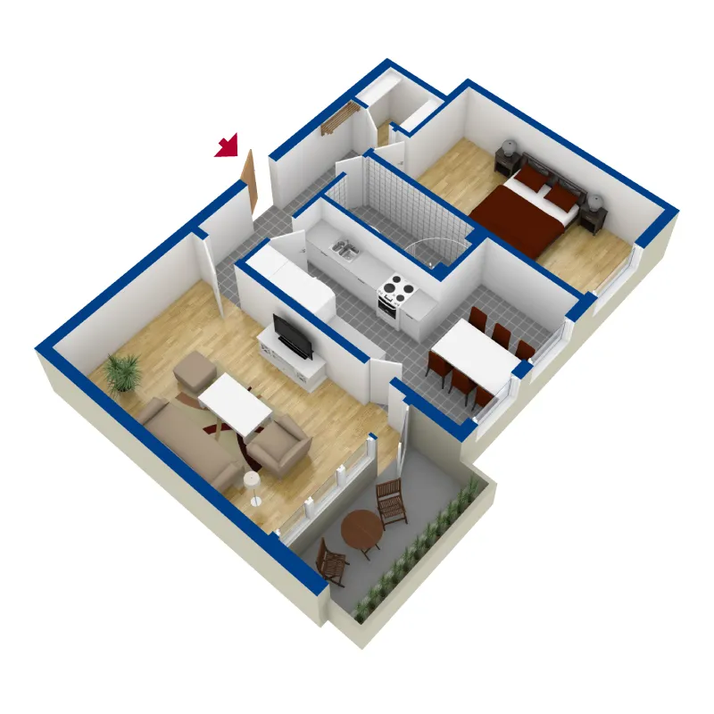 Hyreslägenhet på Halmstad i halmstad