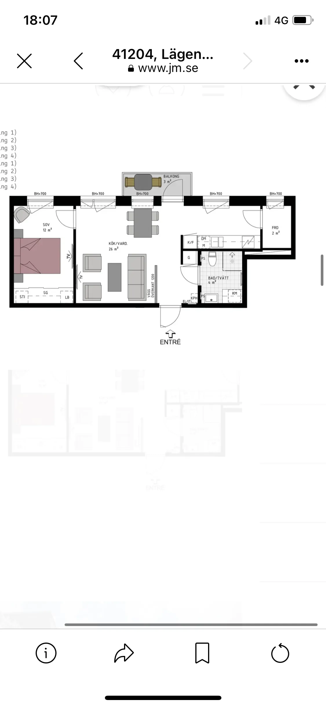 Hyreslägenhet på Spånga i spanga