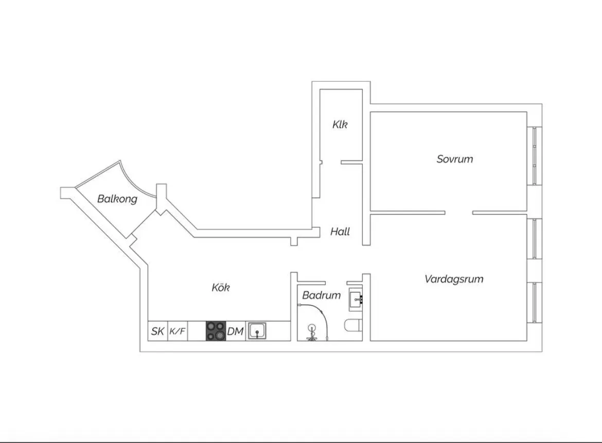 Hyreslägenhet på Malmö i malmo