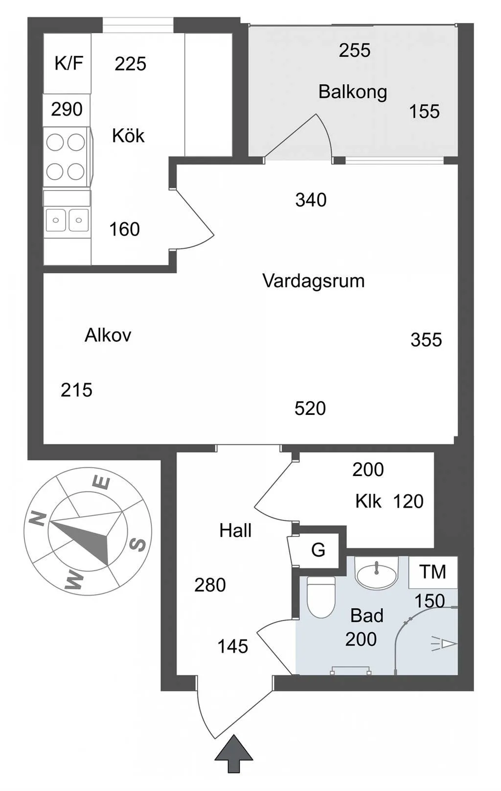 Hyreslägenhet på Tumba i tumba