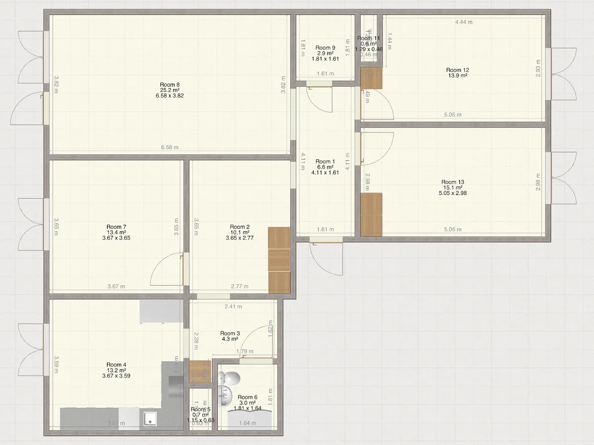 Hyreslägenhet på Olofström i olofstrom