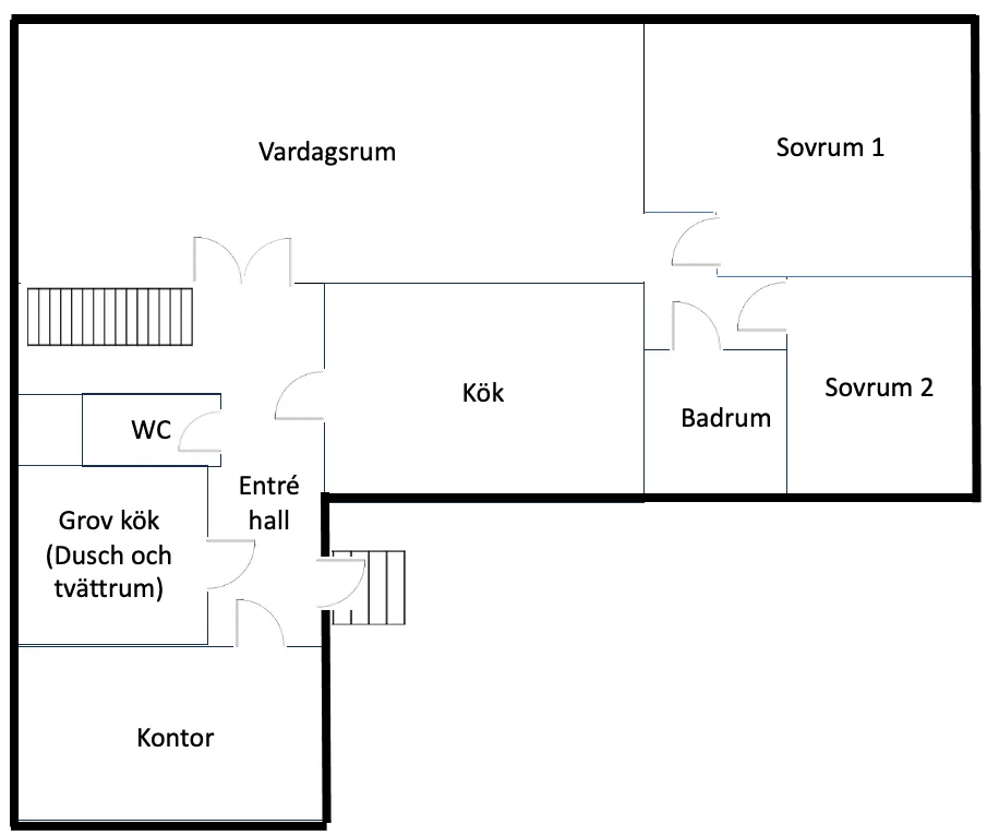 Hyreslägenhet på Tågarp i tagarp