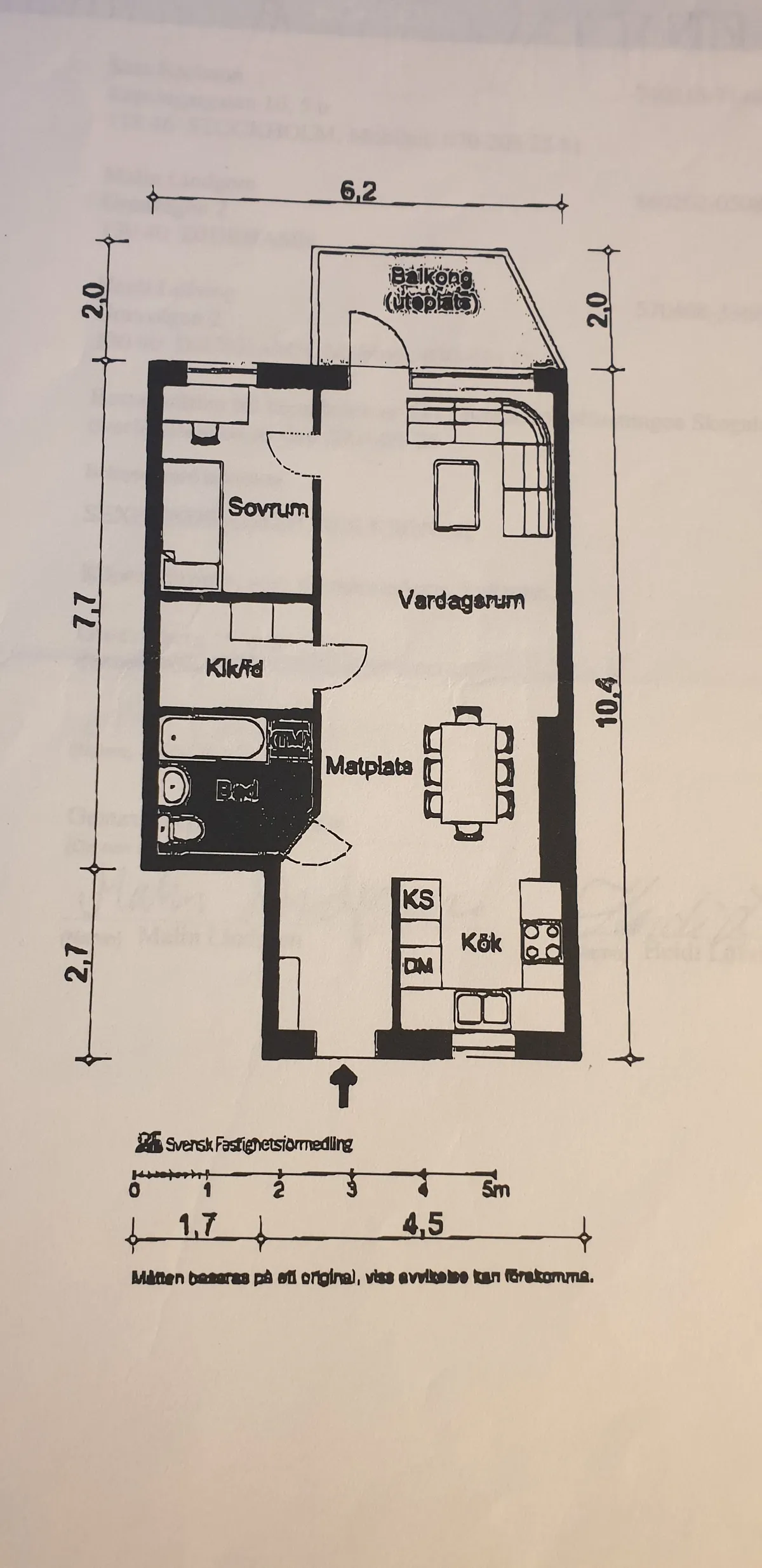 Hyreslägenhet på Nacka i nacka