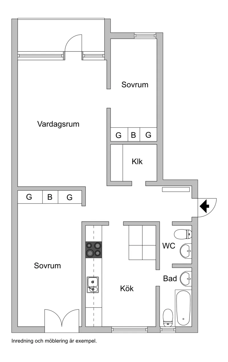 Hyreslägenhet på Halmstad i halmstad