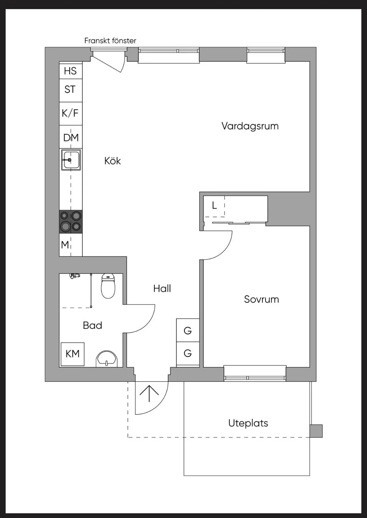 Hyreslägenhet på Huddinge i huddinge
