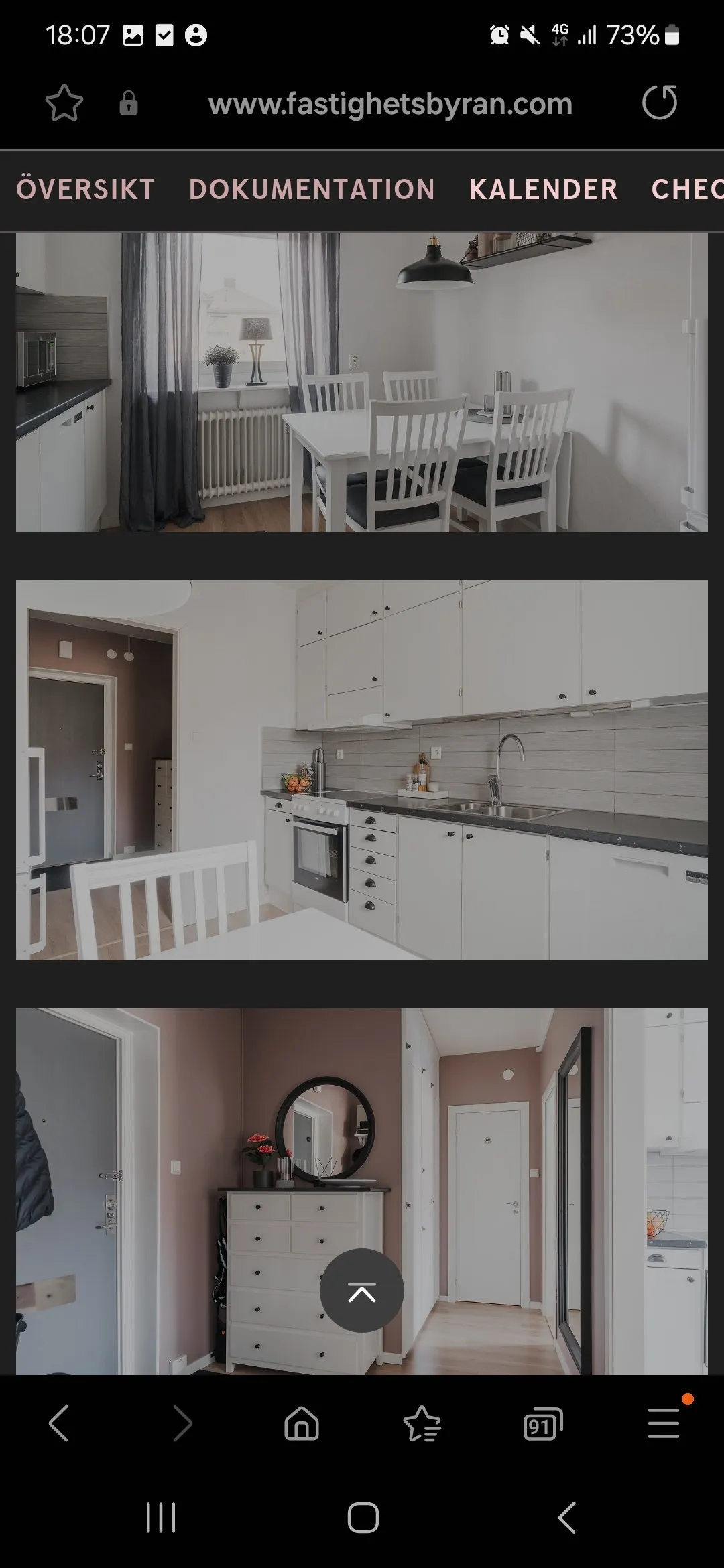 Hyreslägenhet på Sandviken i sandviken