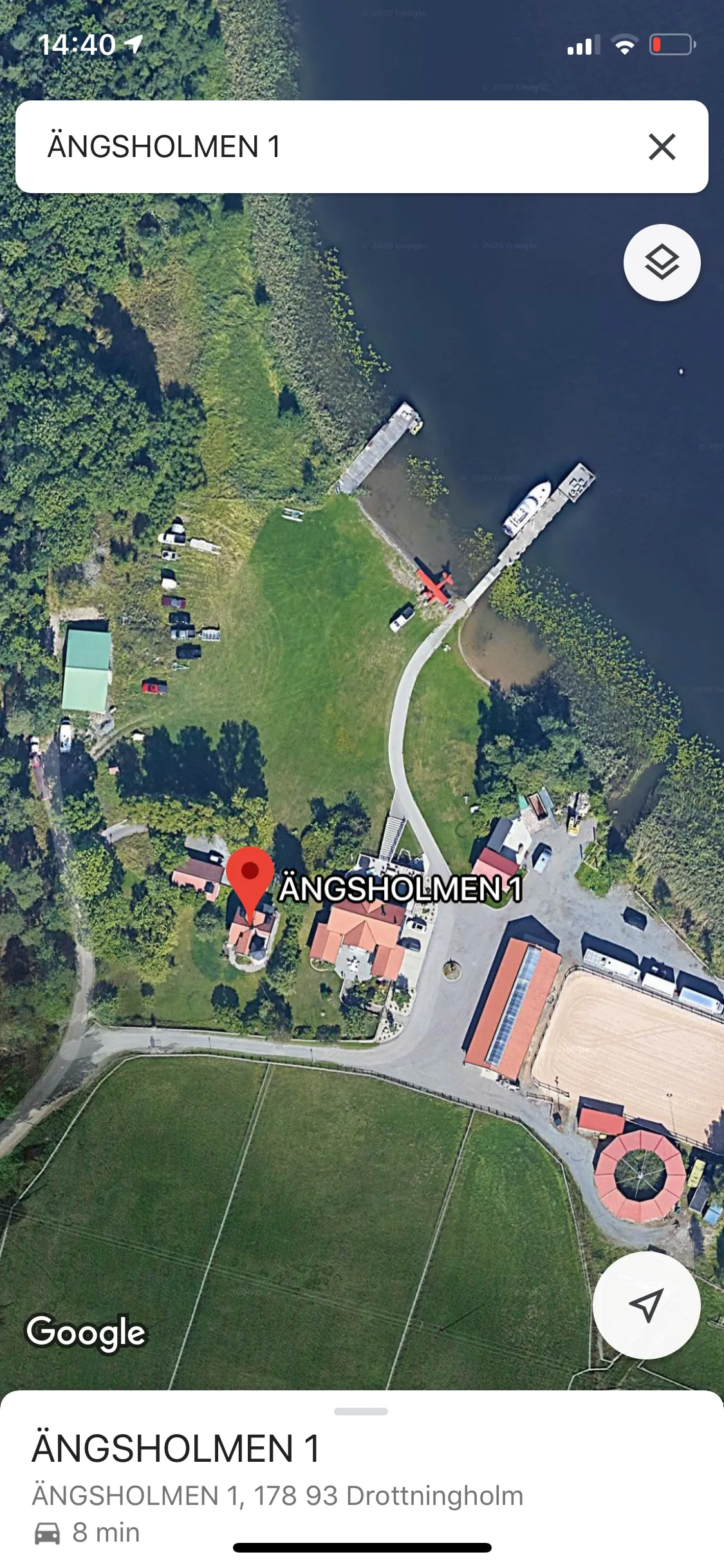 Hyreslägenhet på Drottningholm i drottningholm